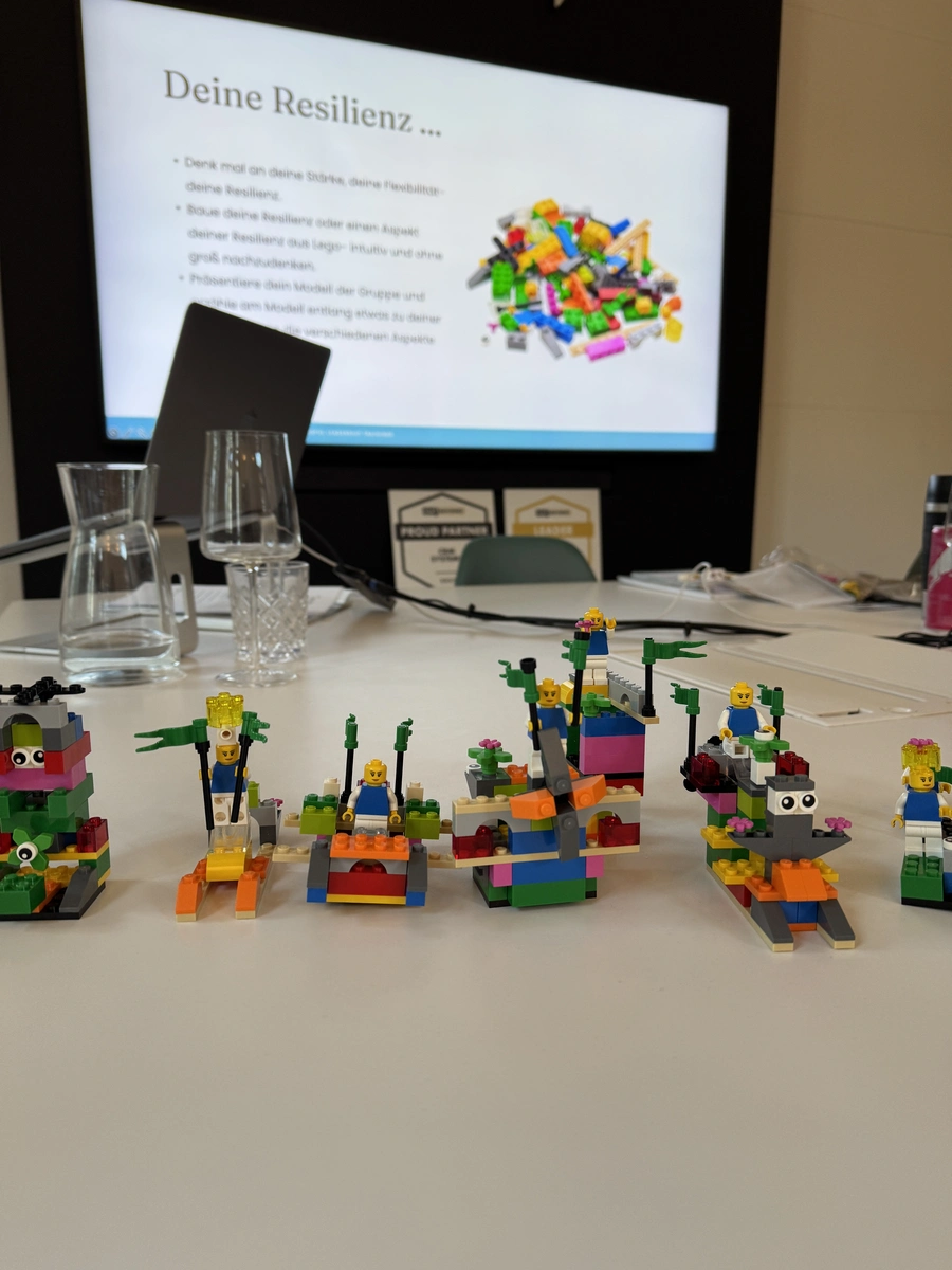 Resilienztraining OMR Online Marketing Rockstars in Hamburg mit Lego