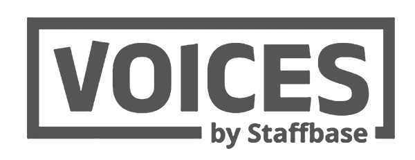 Logo von Voices by Staffbase, Unternehmen und Kunde von Sonja Albrech für Resilienz- und Leadership-Trainings